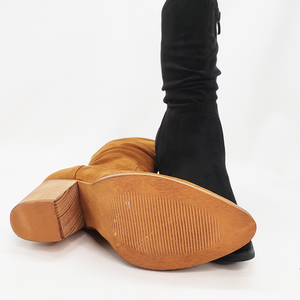 Wholesale <strong>Zip</strong> <strong>up</strong> Chunky Heel Chelsea <strong>Boots</strong> Women's Waterproof Chelsea Ankle <strong>Boots</strong> - Product Image 4