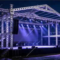 Fabricant de structures d'éclairage en aluminium, fournissant des structures robustes, résistantes à l'usure, imperméables et à haute capacité de charge pour les décorations de concerts