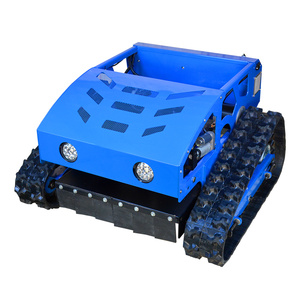 Factory Direct 4-Stroke Cordless Reel Mower DIY Garden Crawler Grass Cutter 224cc Gasoline Lawn Mover Remote Control CE 1000mm - Product Image 5