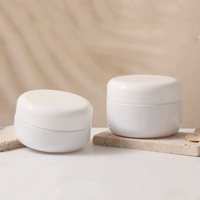 Ensemble d'emballages cosmétiques de soins de la peau en verre en stock flacon à pompe blanc de luxe pour lotion pour le visage sérum 50ml 30ml 120ml 30g 50g pot de crème