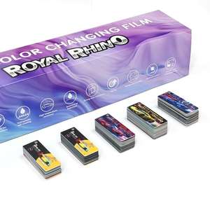 Film de protection de carrosserie automobile PET Satin Ceramics Bobby Rose, PPF anti-rayures, film de positionnement de couleur changeante 1.52*17M - Product Image 2