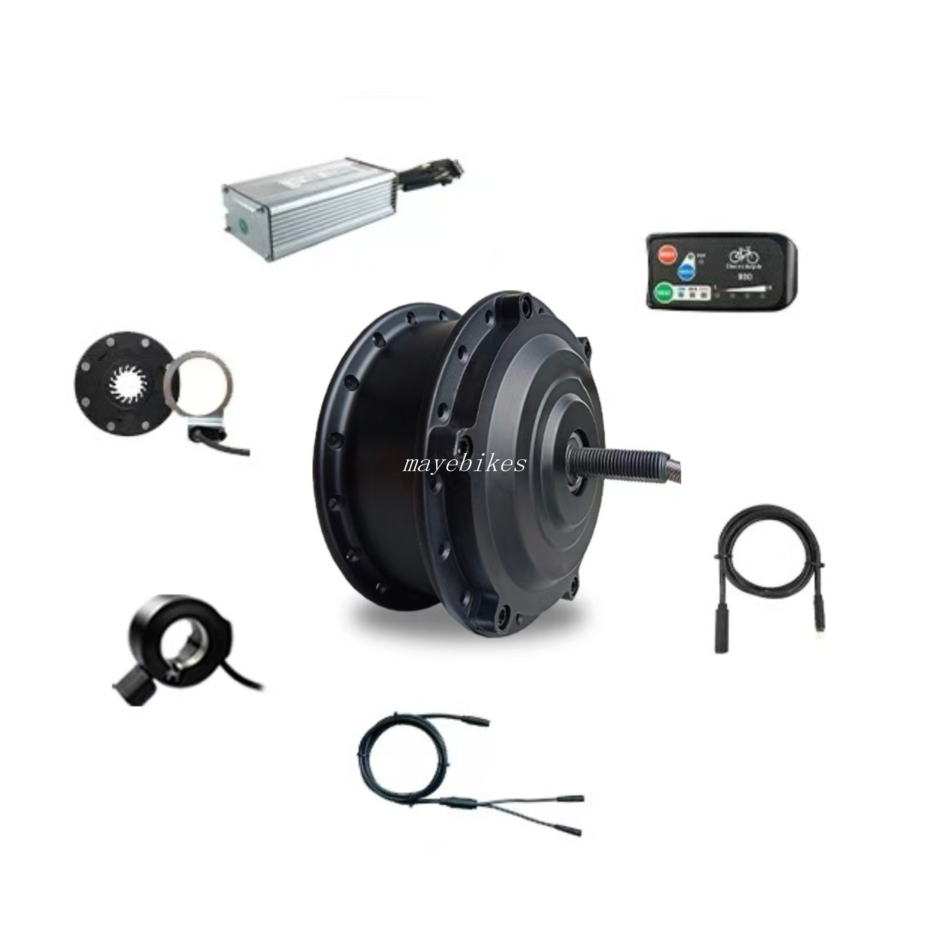 24v electric bicycle hub motor 24 Volt 200 Watt Convert your 24 inch original bike into ebike with leaf 24 inch 48V 52V 1500W rear bike motor wheel. 24v 180w 6 inch electric