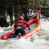 Vente populaire bonne qualité bateau gonflable sauvetage gonflable pêche ponton bateau dériveur Jet Ski sauvetage traîneau