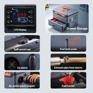 Calentador Diésel Portátil Todo en Uno de 8KW DC 12V/24V con Control Remoto y Pantalla LCD para Camiones, Furgonetas, Autocaravanas, Campers y Garajes - Product Image 6