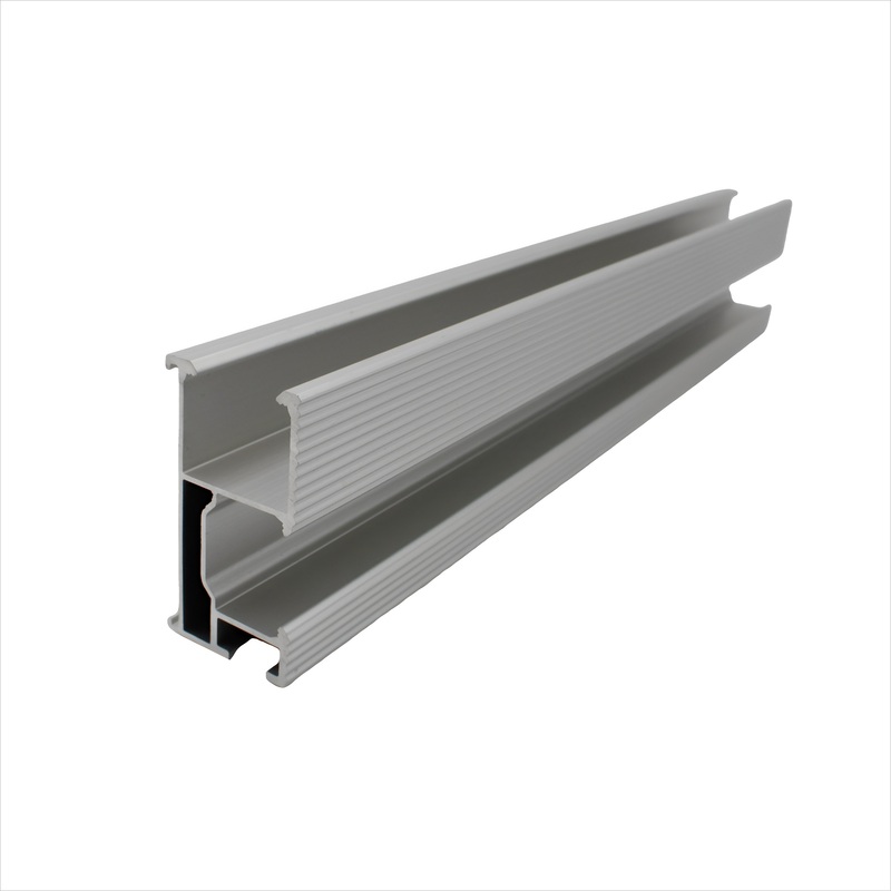 PV Aluminium Railings and Clamps Ground