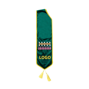 Bufanda Personalizada del Fabricante para Arabia Saudita, con Texto a Todo Color, Logotipo, Celebración del Día Nacional, Estola con Borla - Product Image 5