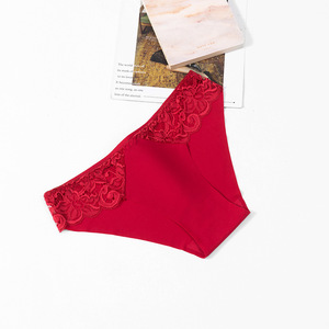 Slip da donna a vita media in nylon, traspiranti, in maglia, con stampa floreale e tinta unita, taglie S/M/L, multicolore, per esportazione transfrontaliera - Product Image 3