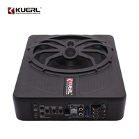 Nouveau Modèle 10 Pouces 800W Auto Sous Siège Super Fin Comme 5,5mm Subwoofer Actif Amplificateur Slim pour Voiture