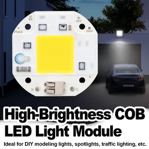 50W 70W 100W COB LED Chip 110V 220V Thông Minh Điều Khiển Miễn Phí Đèn Chip IC LED 110V Hàn Hạt Spotlight DIY PCB Mô-đun Quang Phổ Đầy Đủ - Product Image 5