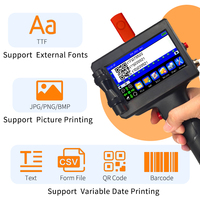 Nouvelle Mise à Niveau Date d'Expiration Code Imprimante Jet d'Encre Portable Multilingue