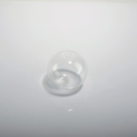 Abat-jour globe en borosilicate transparent 3.3 de l'usine chinoise Éclairage intérieur à moitié enduit personnalisé avec télécommande
