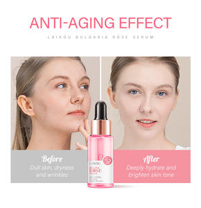 LAIKOUブルガリアローズセラム　ディープハイドレーティング　アンチエイジング　ブライトニングスキンケア　酸化防止　フェイスケア　ロサダマスケナフラワーウォーター - Product Image 3