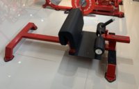 Machine à Squat Sissy Hammer Strength Realleader, Presse à Jambes Commerciale pour l'Entraînement des Muscles des Membres Inférieurs