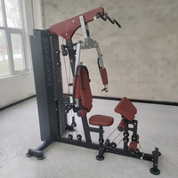 Machine de musculation multifonction robuste 73kg Countweight Cable Crossover avec Triceps Station High Pull-down Machine