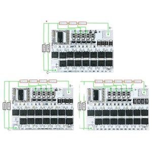 Carte de protection de batterie Li-ion/Li-polymère 3S/4S/5S 12V 16.8V 21V 3.7V 100A avec équilibrage de charge - Product Image 1
