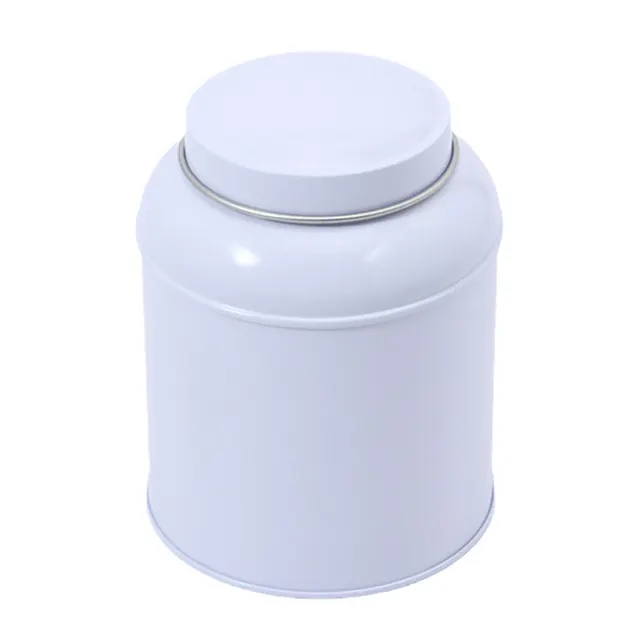 Popular New Style tinplate offset Multi-Size Aluminum Round Tea tin Canister Packaging Multi-functional Tea tank