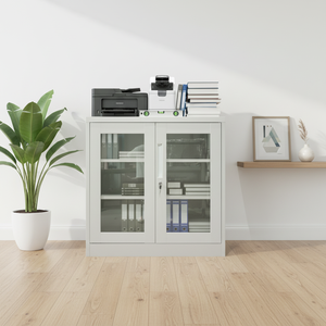 Lockable Adjustable Modern Metal <b>Storage</b> File Cabinet for Commercial Home Office <b>Workshop</b> Use - Product Image 4