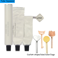 Vente en gros Tube de dentifrice vide ordinaire rechargeable pour dentifrice Conteneur Emballage en métal à presser noir Tubes en aluminium de 100ml