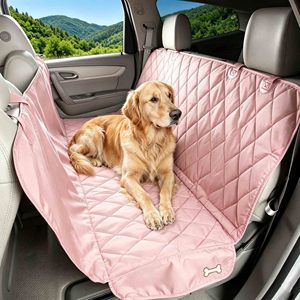 Funda Protectora para Asiento de Coche para Perros Grandes, Base Rígida, Colchoneta para Mascotas, Hamaca, Funda Resistente para Asiento Trasero de Coche para Perros - Product Image 1
