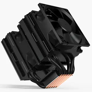 UpHere 92mm 6 isı boruları CPU soğutucu PWM 4 Pin PC hava CPU soğutma sessiz Fan LGA 1151 1150 1700 AMD AM2/AM3/AM4