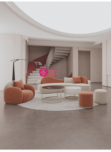 Yicheng Beauty, superventas, área de recepción de Hotel, sofá, silla y mesa, asientos modulares, conjunto de sofá de oficina de ocio, muebles - Product Image 5