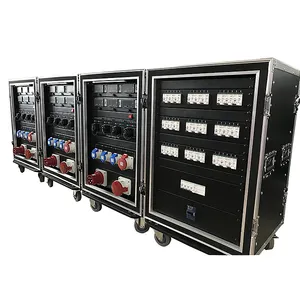 Caja de distribución de energía de bajo voltaje, panel de distribución de energía para rv, 28 canales