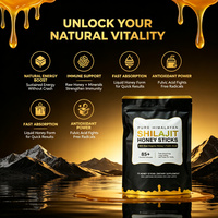 LuvVita Vente en gros ODM/OEM Liquide oral de Shilajit de l'Himalaya à base d'acide fulvique, pur et naturel, riche en minéraux multiples, pour la santé des adultes