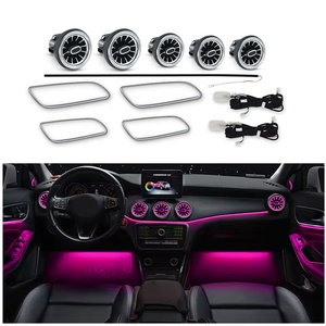 Éclairage Ambiant Intérieur 12 Couleurs et Buses de Ventilation pour <span class=keywords><strong>Mercedes</strong></span> CLA W117 W156 W176 - Product Image 1