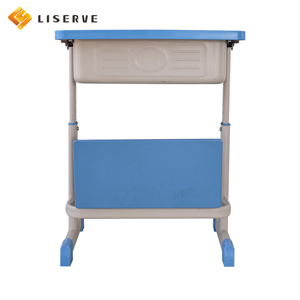 Un nouveau bureau et un fauteuil réglables en hauteur pour <span class=keywords><strong>la</strong></span> pause déjeuner des étudiants, en métal durable et moderne - Product Image 6