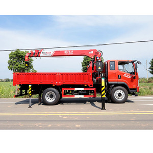 Camion <span class=keywords><strong>grue</strong></span> léger FAW Tiger VH 4x2 avec <span class=keywords><strong>grue</strong></span> hydraulique à flèche droite de 6,3 tonnes Changxing - Product Image 3
