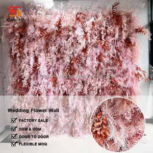 LEDA - Nuevas Paredes de Flores Artificiales 3D Personalizadas, Decoración para Bodas y Fiestas, Fondo de Pared de Flores - Product Image 4