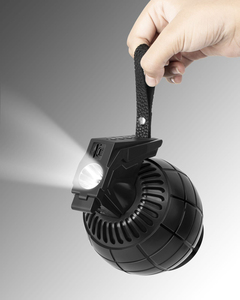 Lựu đạn thiết kế BT Loa <span class=keywords><strong>mini</strong></span> không dây di động với 2-inch 5 Watt gây sốc âm thanh hỗ trợ USB/TF/FM/tay miễn phí/đèn pin - Product Image 4