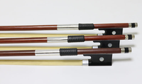 Archet de violon en bois brésilien, accessoire pour violon, poils de cheval purs, pour débutants