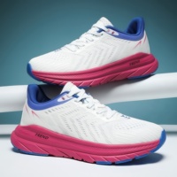 SBYP Chaussures de sport légères tendance pour le tennis et la course, respirantes en maille, semelle extérieure en caoutchouc antidérapante, fermeture à lacets