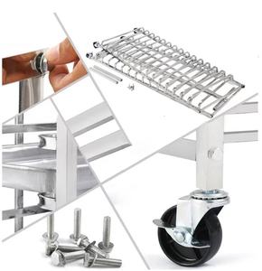 Carros y Estantes de Acero Inoxidable para Charcutería, Parrillas para Alimentos, Carros para Ahumadero, Personalizables - Product Image 4