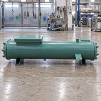 Réservoir de réception de liquide horizontal OEM d'usine, réservoir de réception de réfrigérant, cuve sous pression pour unité de condensation de chambre froide, certifié CE