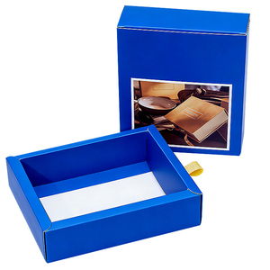 Customizable Eco-Friendly Recycled Materials Sliding <b>Gift</b> Box with White <b>Card</b> Paper Custom Logo Size Options Packaging Solutions - Product Image 1