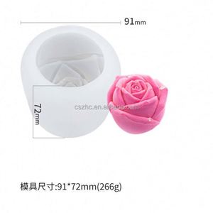 Molde de Silicona para Pastel de Rosas 3D, Resistente a Altas y Bajas Temperaturas, para Decoración de Repostería, Chocolate y Fondant - Product Image 1