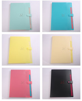 Carpeta Expandible Tipo Acordeón de 5 Bolsillos con Material PP, Portadocumentos Escolares para Papel A4
