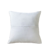 Taie d'oreiller 16x16 pouces vierge pour sublimation, avec poche pour livre, pour garçons et filles, cadeau personnalisé