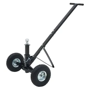 Chariot de remorque de bateau durable et solide JH-Mech pour l'extérieur avec boule d'attelage Poids brut de remorquage Chariot de remorque en acier au carbone