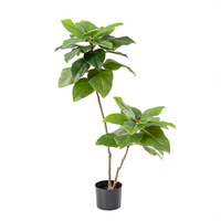 Feuilles de figuier artificielles de haute qualité de 130 cm, vertes toute l'année, pour la décoration intérieure, lot multi-pièces pour mariage, Pâques, nouveautés