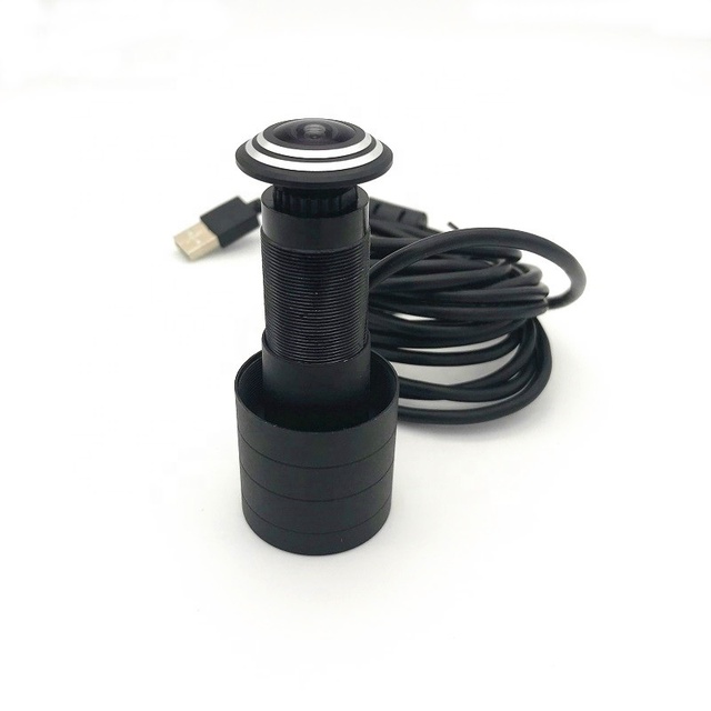 1.78MM Fisheye Lens Doorbell HD Camera 1080P 2MP CMOS Sensor Free Driver Wide Angle USB WebCam