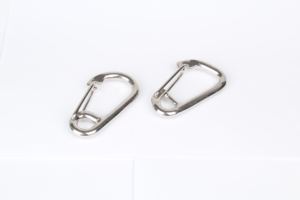 Fabricant de matériel de gréement à bas prix <span class=keywords><strong>Mousqueton</strong></span> en acier inoxydable en forme d'embout <span class=keywords><strong>Delta</strong></span> Simple Snap Hook - Product Image 5