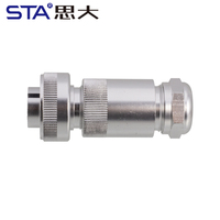 Ensemble de connecteur de valve proportionnelle à 7 broches en métal 6+PE R900223890 CA120001-92 5004072 Servo Shield C14