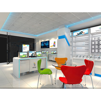 Panneau mural perforé pour vitrine de magasin de téléphonie mobile, comptoir de magasin de téléphones portables, design de mobilier