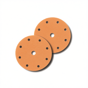 Disque de ponçage Velcro Ttake 8+1 trous, grain 100, corindon abrasif pour le ponçage du bois et du métal - Product Image 2