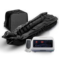 Appareil de thérapie par compression d'air de qualité médicale, système de compression séquentielle à 12 chambres avec pression réglable