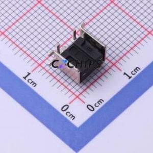 TS-1045AD-A2B2-D2 Tactile Switch SMD,6x6mm Switch Single Pole Single Throw Round Button 1.8N 7.5mm - Product Image 2