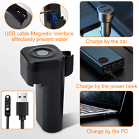 Douche électrique portable rechargeable pour le camping, la randonnée, la plage, l'arrosage des fleurs et le bain des animaux